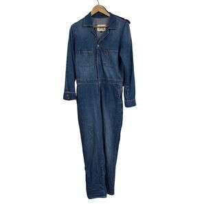 Lee Heritage Union-Alls Jumpsuit Women's Medium Blue Denim - Excellent